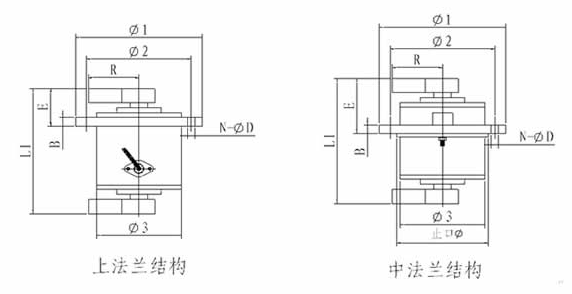 立式振动电机结构图纸