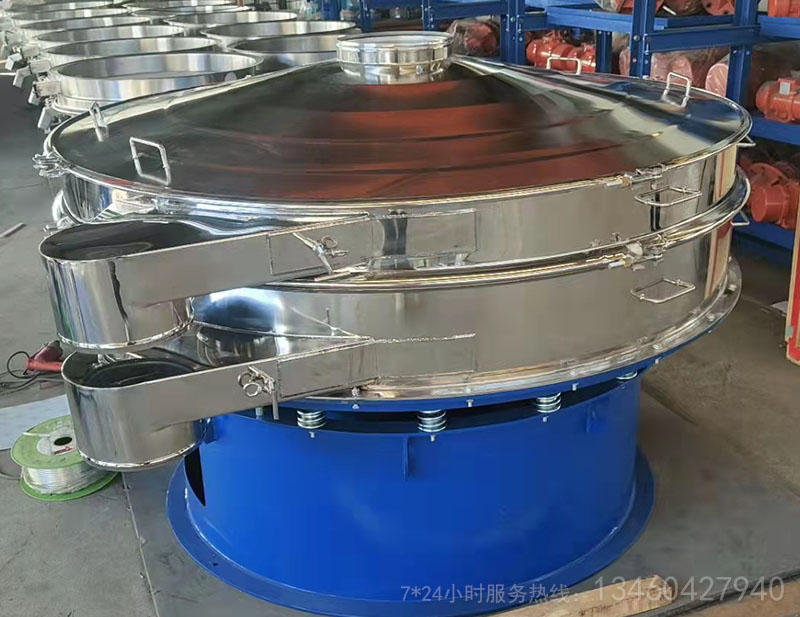 石墨粉精细分级筛选择圆形振动筛效果好
